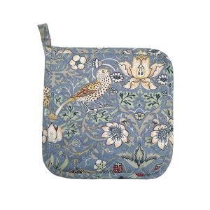 Le Chateau William Morris Strawberry Thief Pot Holder - Blue