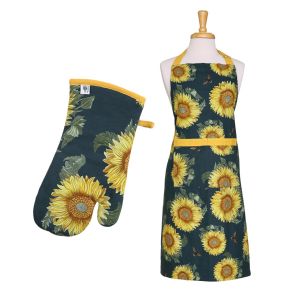 Dexam RHS Sunflower Apron & Oven Gauntlet Set