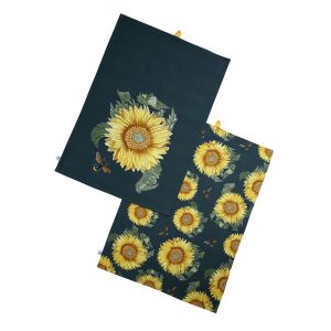 Dexam RHS Sunflower Tea Towels - Set of 2