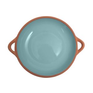 Dexam Sintra Terracotta Large Tapas Dish - Duck Egg Blue