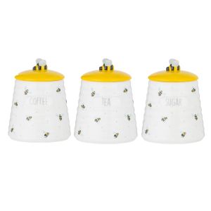 Set of beehive-shaped storage jars