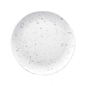 White Terrazzo Melamine Side Plates