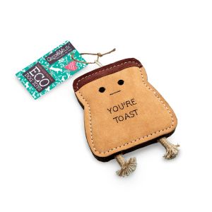 Green & Wilds Eco Dog Toy - You're Toast