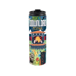 download festival stainless steel travel mug