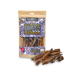 Green & Wilds Eco Dog Treats - Venison Hide Chews