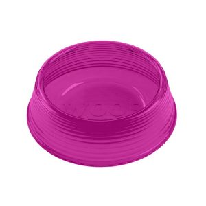 Woof Pink Melamine Pet Food Bowl - Large