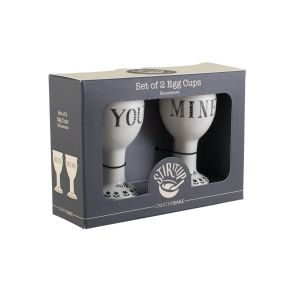 Creative Tops Stir It Up Egg Cups - 'Yours & Mine'